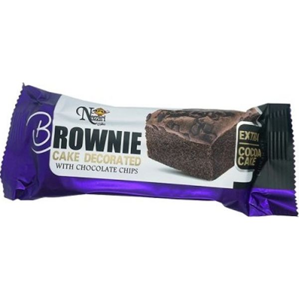 Nazari Brownie 60G Csokoládédarabos Piskóta
