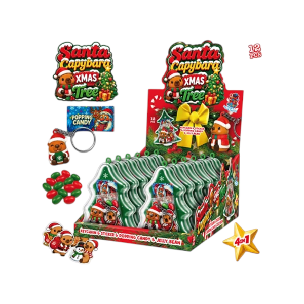 Santa Capybara Xmas Tree 12G (1089)