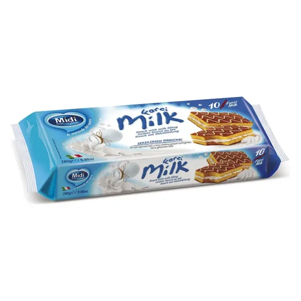 Midi Piskóta Tejes (Farcimilk), 1 szelet, 28 g