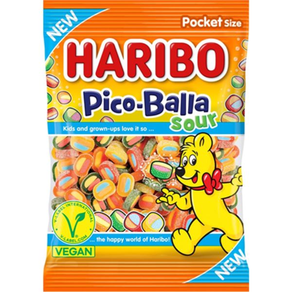 Haribo 80G Pico Balla Sauer