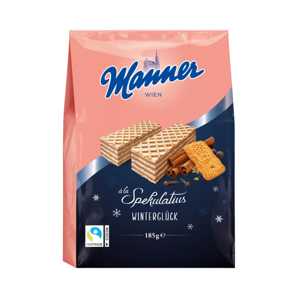 Manner 185G Spekulatius Mandulás-Karamellás Téli Ostya