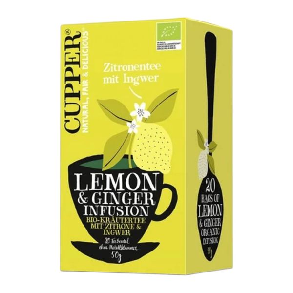 Cupper 40-50G Citrom-Gyömbér Tea /39020/