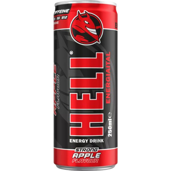 Hell Energiaital 250Ml Strong Apple (DRS)