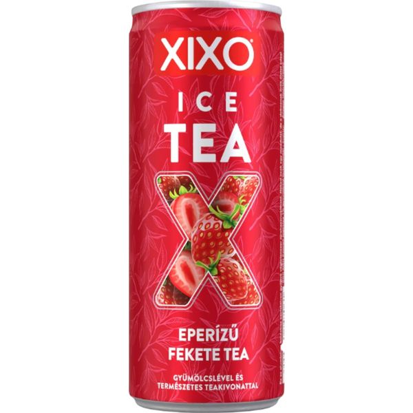 Xixo Ice Tea 250Ml Fémdoboz Eper (DRS)