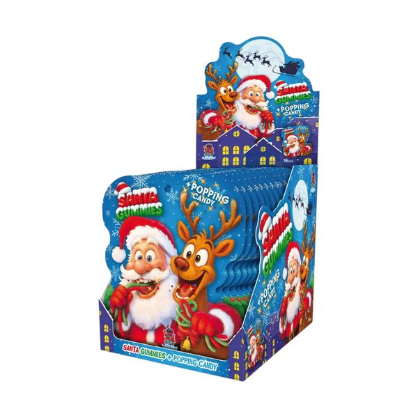 Santa Gummies + Popping Candy 25G (1066)