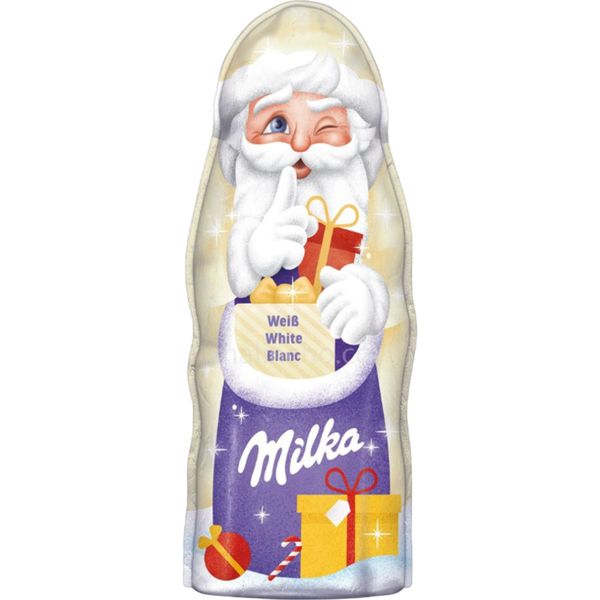 Mikulás 45G Milka Fehér Csokoládéval