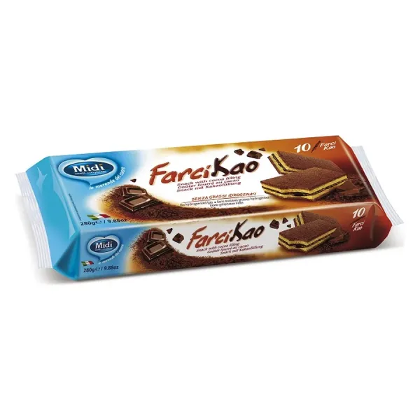 Midi Piskóta Csokis (Farcikao), 1 szelet, 28 g
