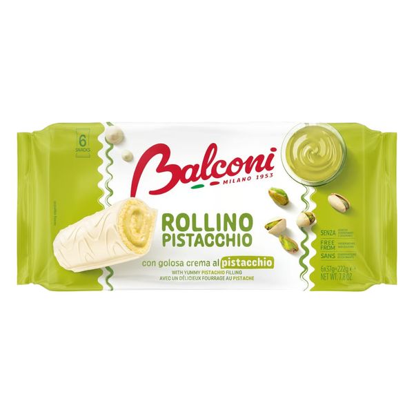 Balconi Rollino Pistachio Pisztáciás, 1 szelet, 37 g