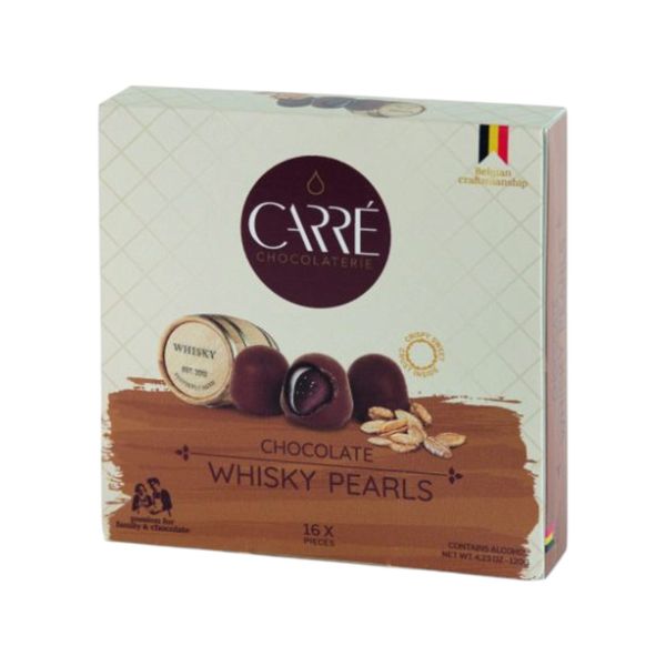 Carré 120G Csokoládé Gyöngyök – Whisky likőrös töltelékkel