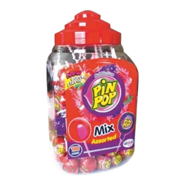 Aldor Pin Pop Assorted Mix Nyalóka+Rágó, 1 db, 18 g