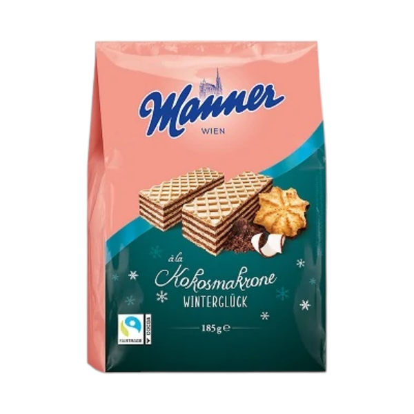 Manner 185G Kókuszcsók ízű Ostya