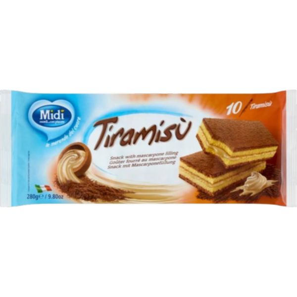 Midi Piskóta Tiramisu, 1 szelet, 28 g