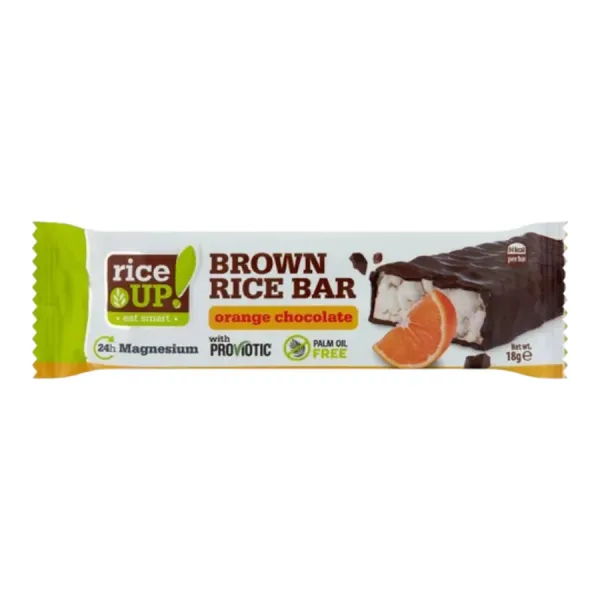 Rice Up Zero Rizsszelet 18G Narancsos Étcsokoládé