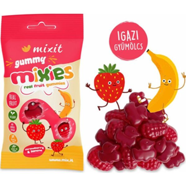 Mixit 35G Gyümölcsös Mixies - Eper & Banán