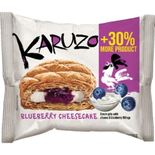 Karuzo 82G Pita Krémtúrós Kékáfonyás Töltelékkel
