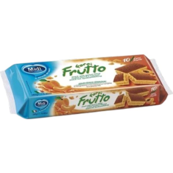 Midi Piskóta Barackos (Frutto), 1 szelet, 28 g