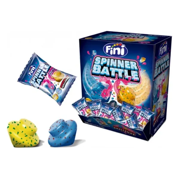 Fini Spinner Battle Vegyes Ízű Rágógumi, 1 db, 5 g