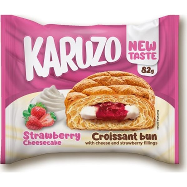Karuzo 82G Pita Krémtúrós Epres Töltelékkel