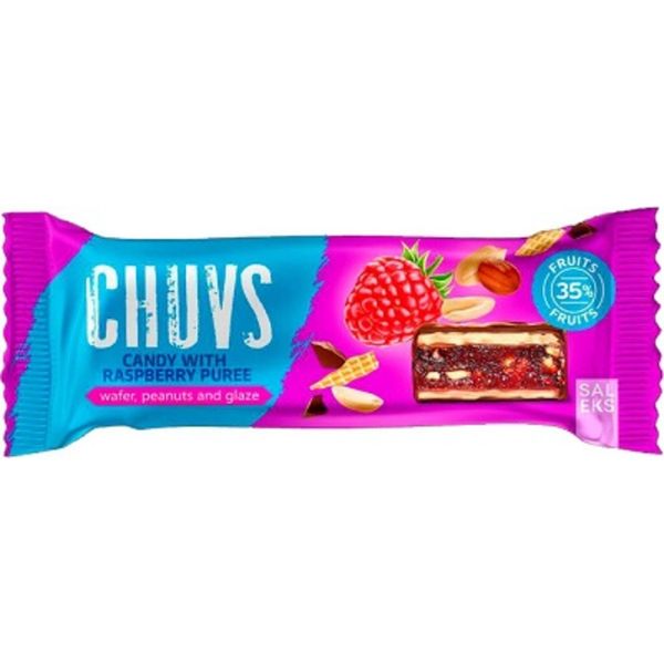 Saleks Chuvs 30G Nápolyi szelet Málnával és Földimogyoróval