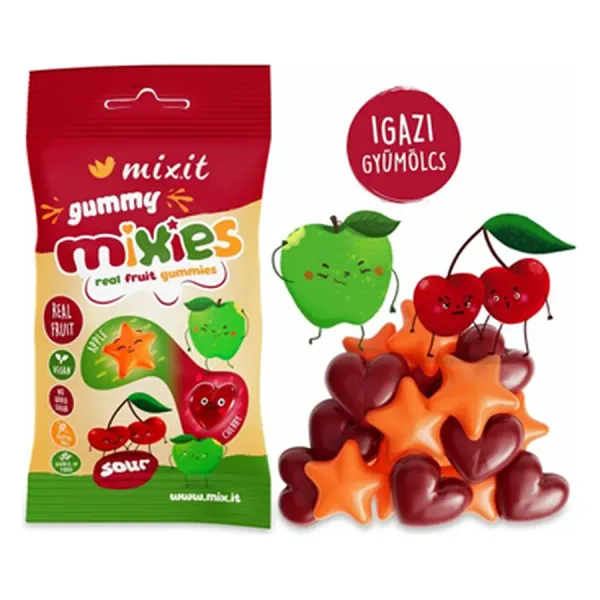 Mixit 35G Gyümölcsös Mixies - Alma & Cseresznye